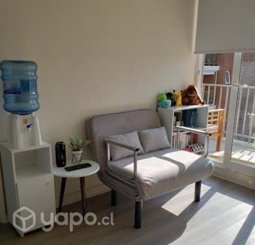 Futon extensible gris