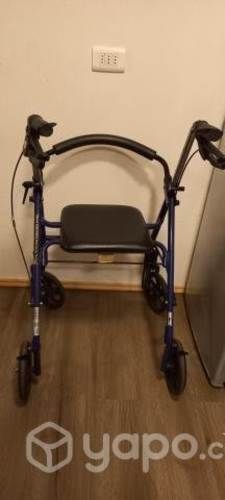 Andador con ruedas tipo burrito