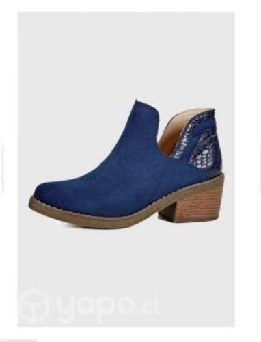 Botines azules mujer marca Degas talla 38