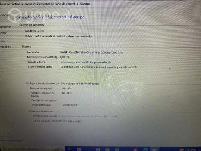 Notebook HP core i3