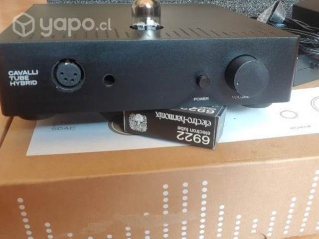 Amplificador de audífonos massdrop Cavalli Tube H