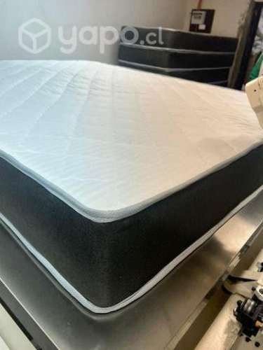 Colchones de Resorte y Espuma 1, 1.5 y 2 plazas