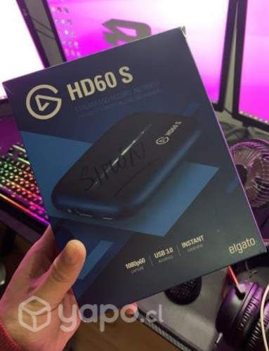Capturadora elgato hd60s