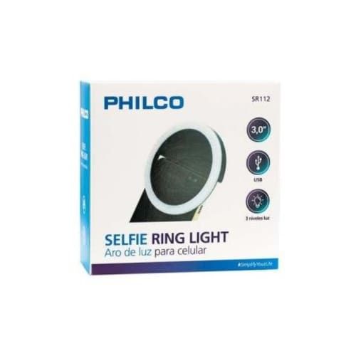 Aro de luz tipo Clip para Smartphone Recargable