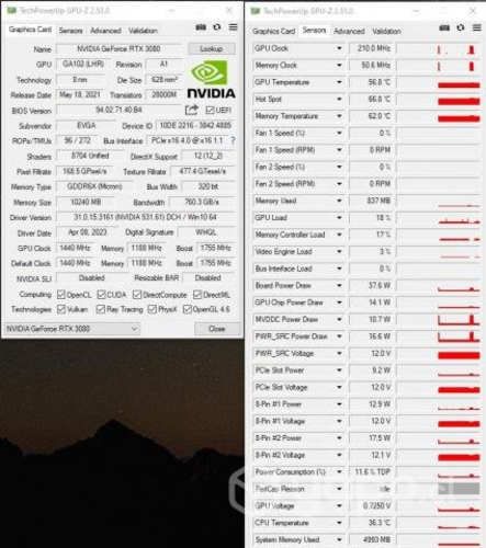 EVGA GeForce RTX 3080 XC3 ULTRA GAMING