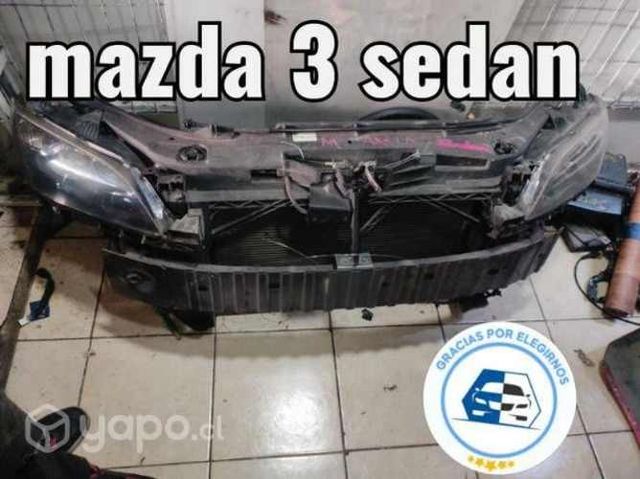Frontal completo Mazda 3 seda año 2009