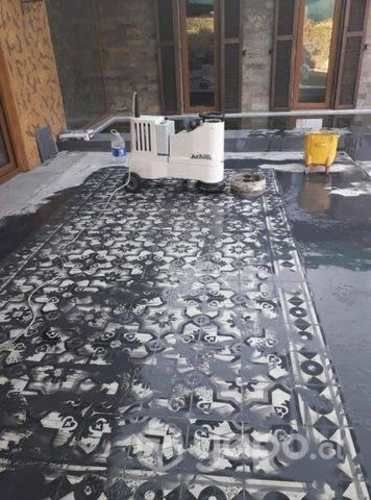 Pulido de baldosas hormigón granito mármol y más