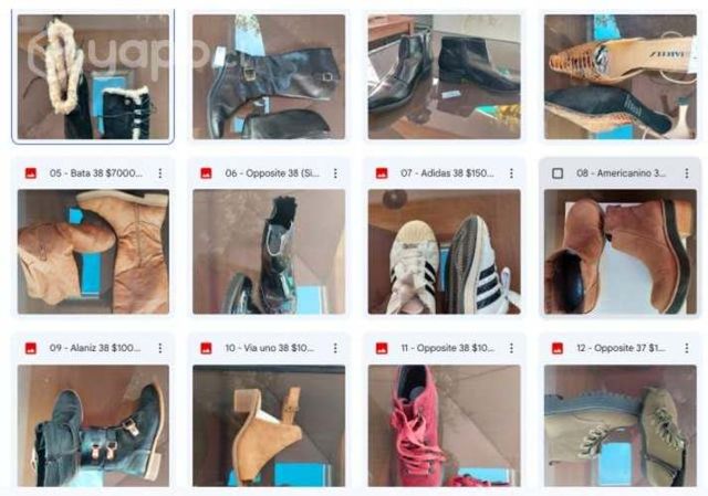 Excelente Estado Lote de Calzado Mujer Usado