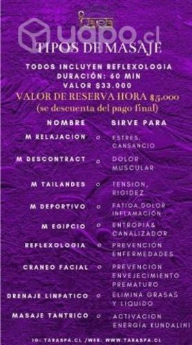 Masajes terapéuticos
