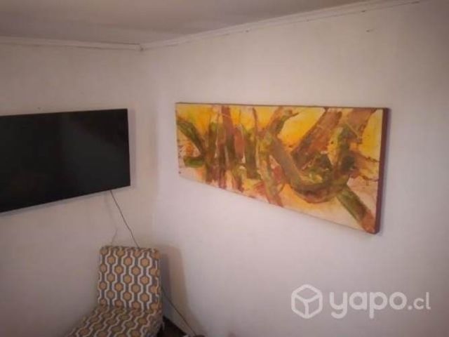 Cuadro Abstracto pintado en tela