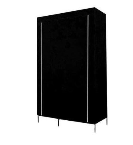 Closet Organizador Armable de Tela 2 Cuerpos Negro