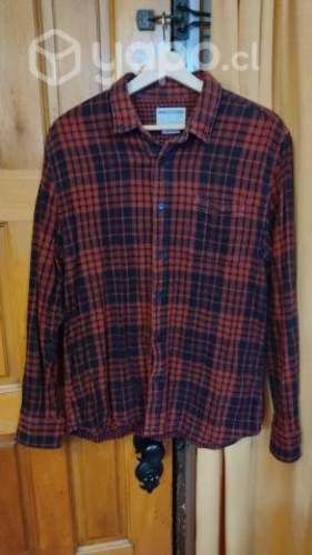 Camisa cuadrille roja Barbados Talla L