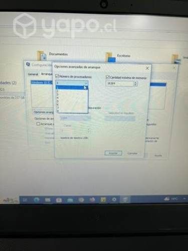 Laptop Dell 16 gb de ram 1tb hdd 240 Ssd