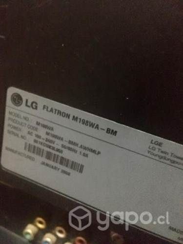 Monitor LG tv lcd 19&#34; flatron wide