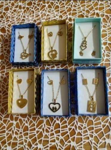 Conjunto joyas acero quirúrgico