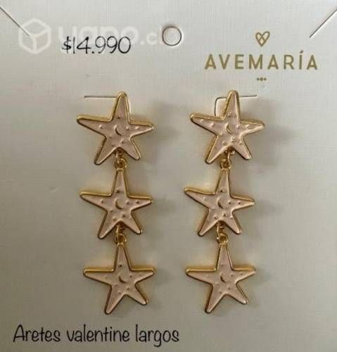 Aretes largos