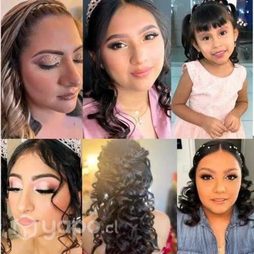 Peinado ,maquillaje fiestas