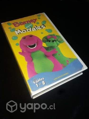 Película Barney Buenos modales vhs
