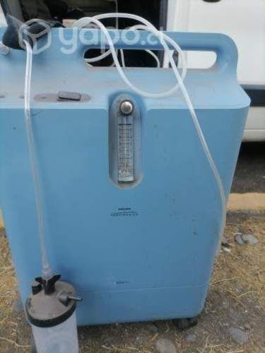 Consentrador de oxigeno y cilindro de salida