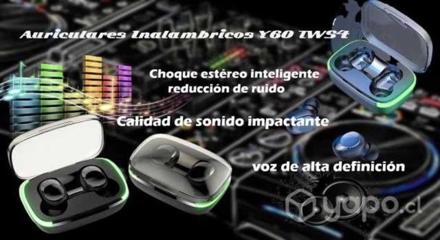 Auriculares Y60 Negro
