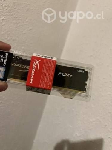 RAM HyperX Fury 8GB 3200 NUEVA Y SELLADA