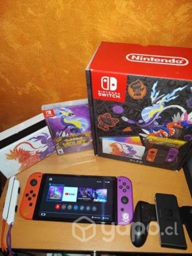 Nintendo switch oled versión Pokémon