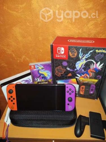 Nintendo switch oled versión Pokémon
