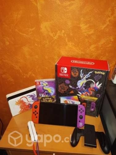 Nintendo switch oled versión Pokémon