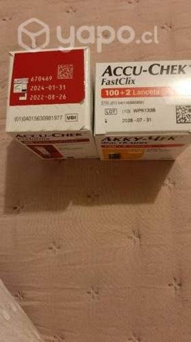 Tiras reactivas accu-chek