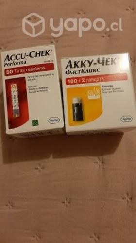 Tiras reactivas accu-chek