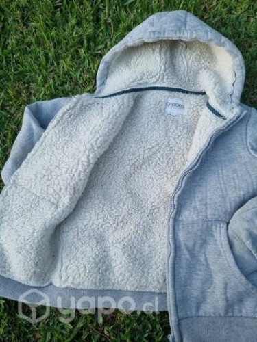 Poleron forrado talla 8