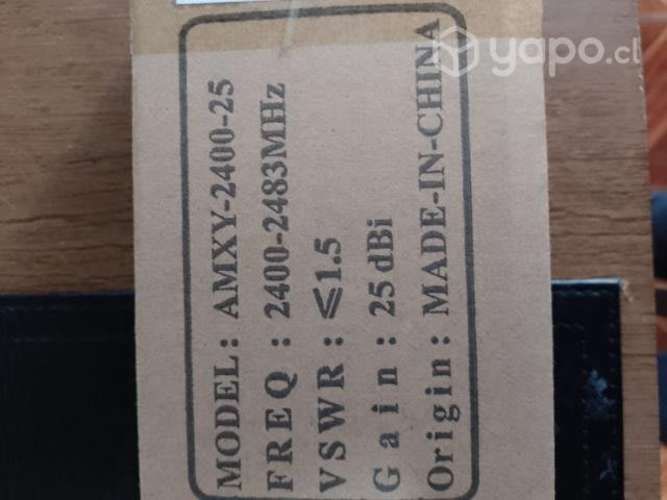 Antena Yagi con soporte