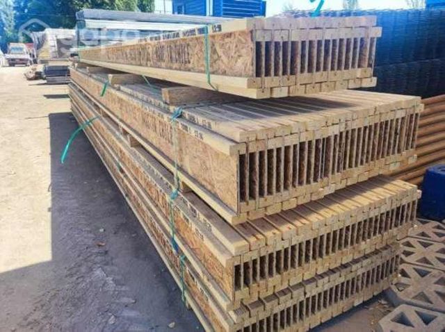 Vigas I-Joists 24.1 en 8mts de Largo