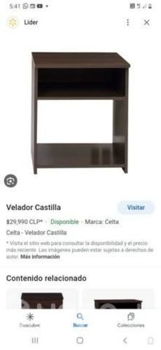 2 veladores nuevos sellados