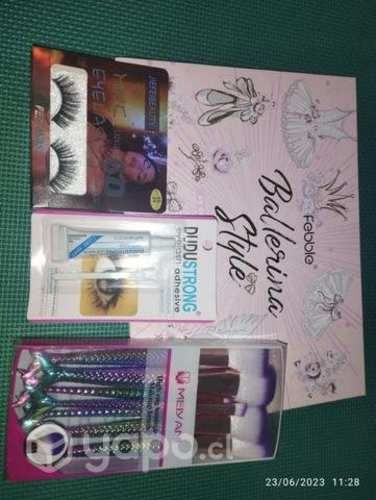 Lote o kit de maquillaje