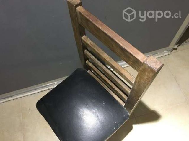 Silla de madera