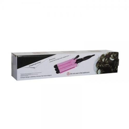 Ondulador rizador de pelo triple cilindro sirena X