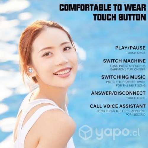 Auriculares intrauditivos TWS Y50 inalámbricos