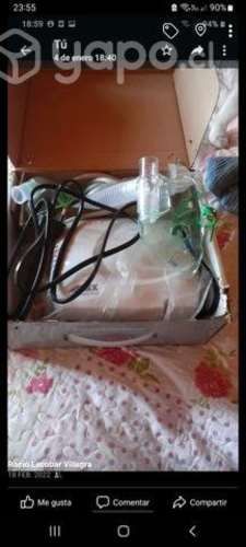 Nebulizador Portatil con cámara pediátric