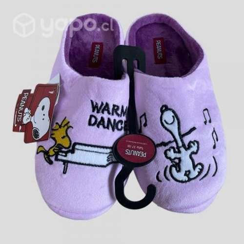 Pantuflas Snoopy mujer
