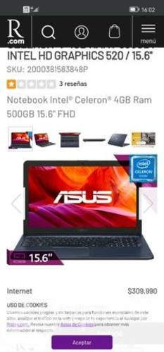 Notebook asus casi nuevo poco uso