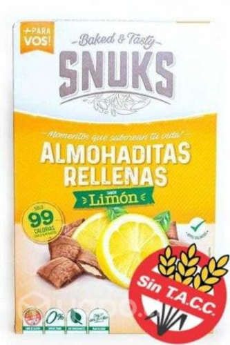 Almohadillas rellena de limom