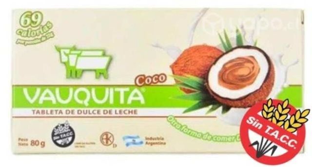 Vaquita coco 80 gramos