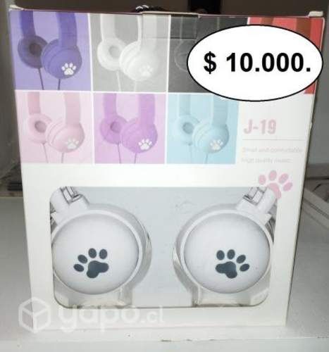 Audifonos cat ear