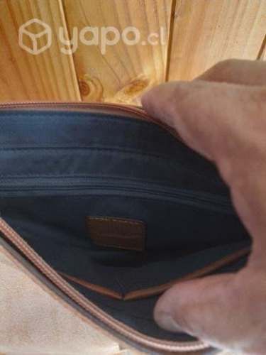 Cartera café 1 solo uso