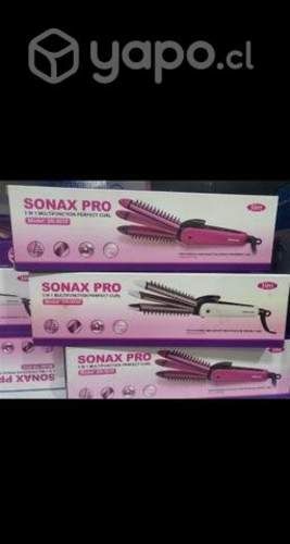 3 en 1 Plancha, Rizadora y Cepillo