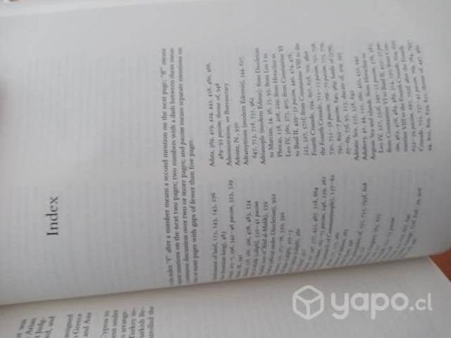 Libro en Ingles Historia Bizantina con fotos unica