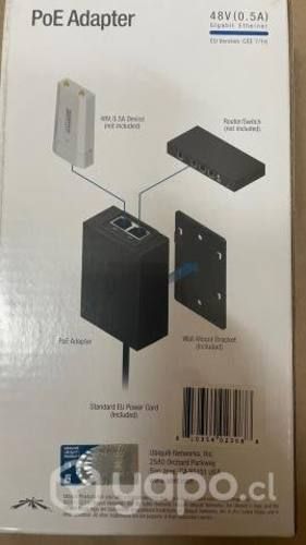 Inyectores Poe 48v Por lote - Ubiquiti