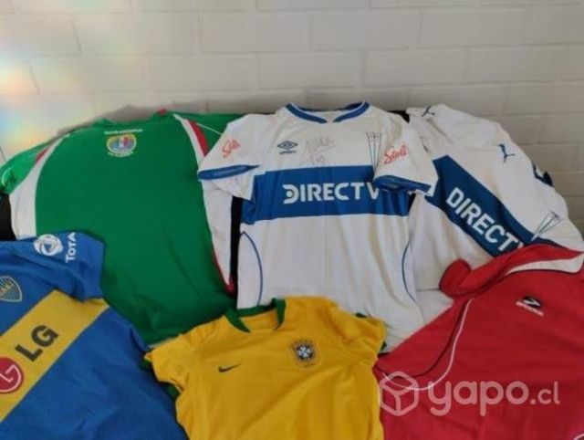 Camisetas deportivas autografiadas