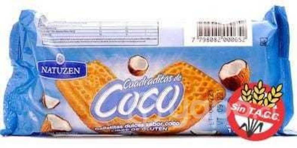 Galleta de coco sin gluten